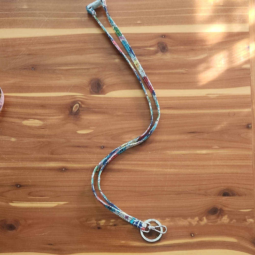 Vera Bradley Lanyard Keychain